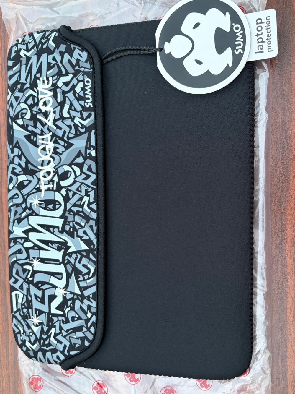 SUMO Mobile Edge 10” Graffiti Neoprene Laptop Tablet Sleeve Black New
